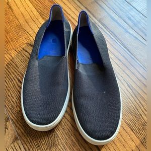 Rothy’s the original slip on sneaker. Black. Size 6.5.